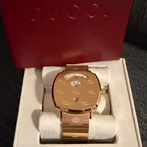 Gucci Women’s Montecarlo Grip Stainless Steel Bracelet 38mm - Picture 10 of 10